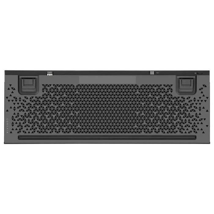 Ultrafin mechanical gaming keyboard - Azerty - Corsair - K100 Air Wireless - RGB LED backlight - Black (CH -913A01U -FR)