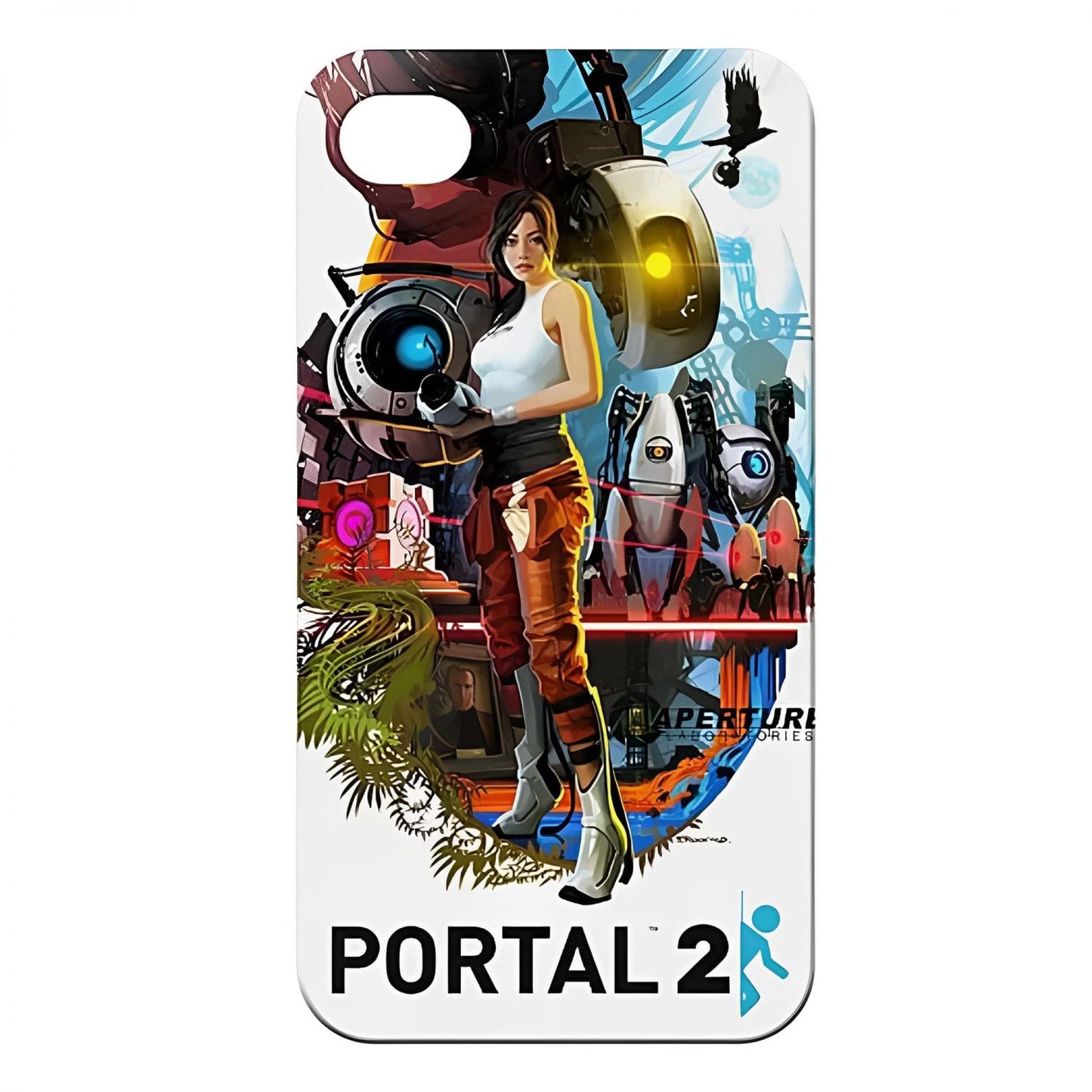 Portal 2 For iPhone 4 Poster Design Case