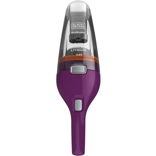 Cordless handheld vacuum cleaner - BLACK & DECKER - NVC115W-QW - 8 AW - 3.6 V 1.5 Ah - Bordeaux