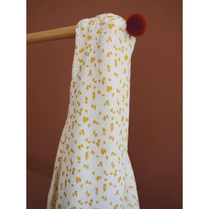 Bathrobe - DOMIVA - Honey Moon - Ultra-soft and absorbent cotton - Built-in hood