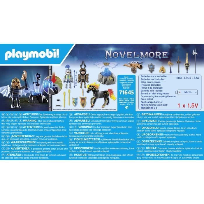 PLAYMOBIL - 71645 - Knights' Duel