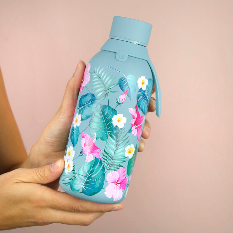 Floral Exotic Emerald Thermal bottle 500ml