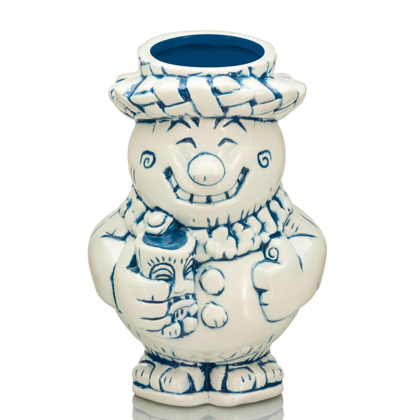 Geeki Tikis Sippin' Snowman 26 Ounce Ceramic Mug