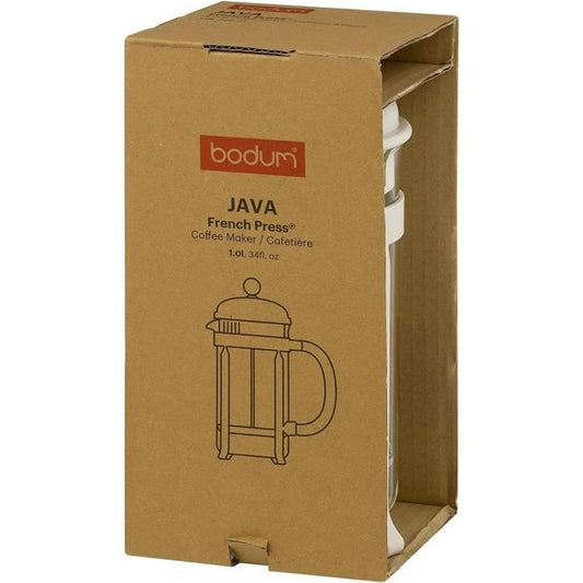 Bodum 1903-913 - COFFEE MAKER - JAVA French Press Coffee Maker White 0.35 L