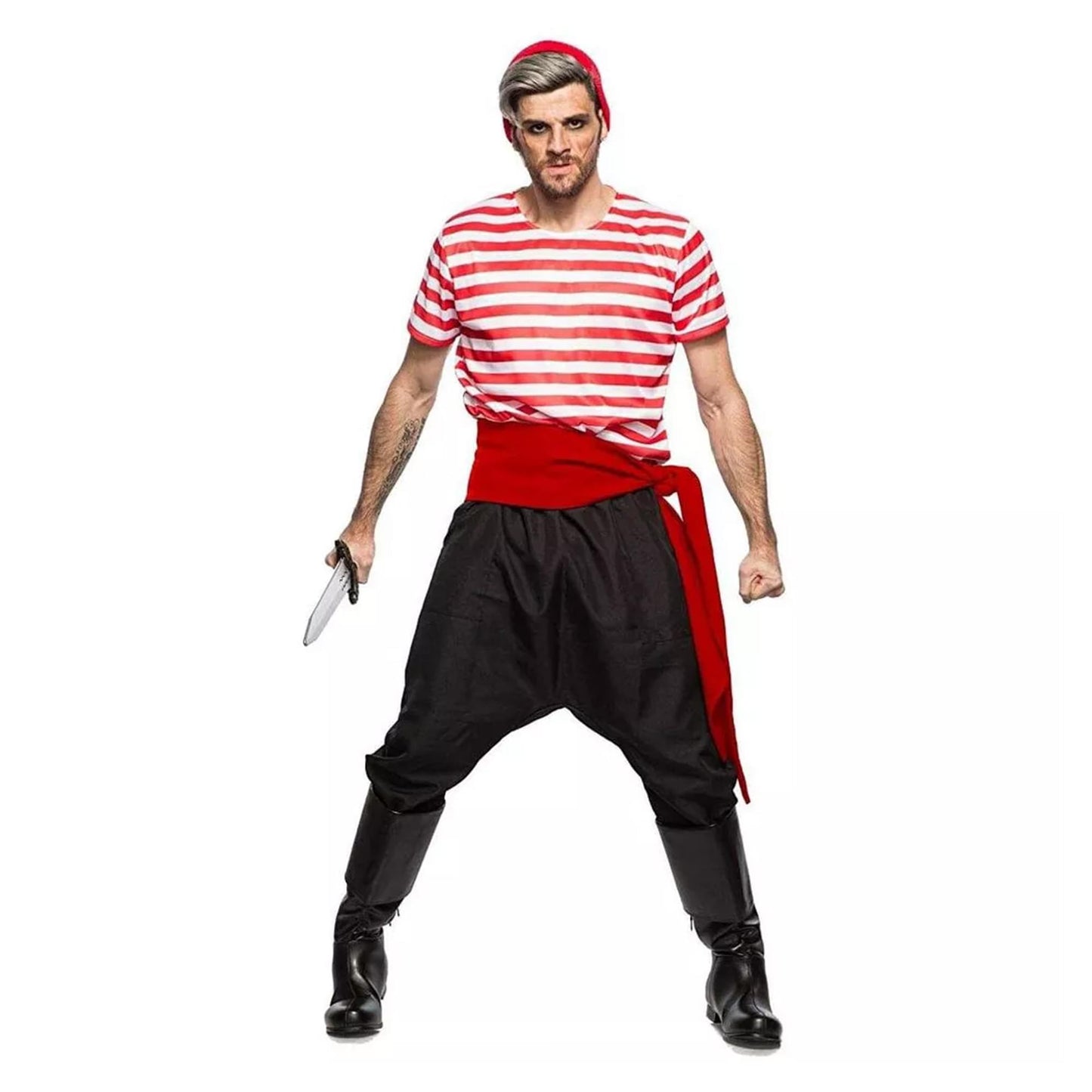 Pirate Crew Member Adult Costume - Large