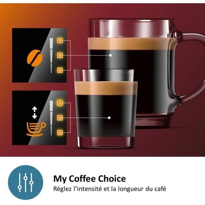 Automatic espresso machine grinder - PHILIPS - EP2225/10 - 1500 W - 275 g of beans - Matt black