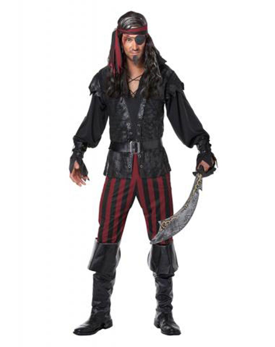 Ruthless Rogue Pirate Adult Costume Medium