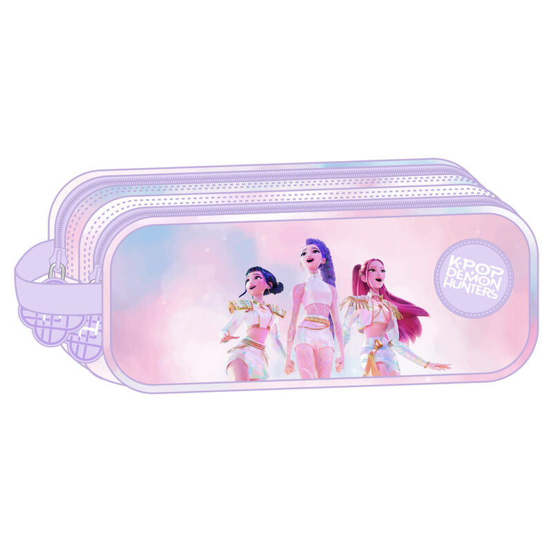 Demon Hunters Kpop Artist double pencil case