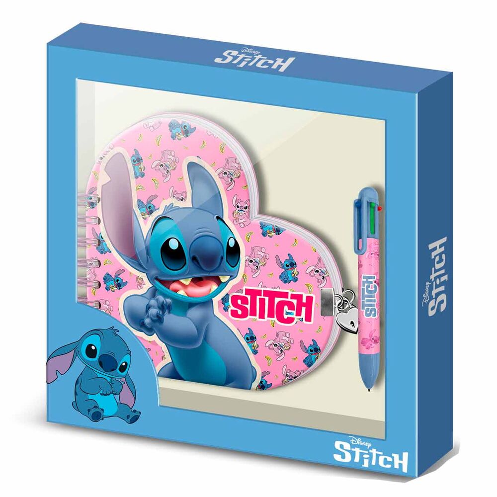Disney Stitch Diary + pen