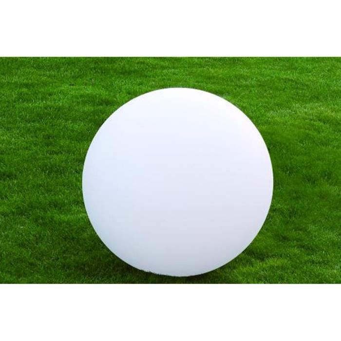 LUMISKY - Wired ball light for outdoor LED - white BOBBY - Ø50cm E27 base