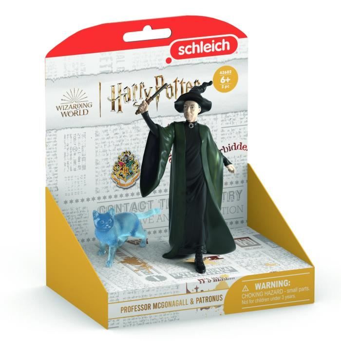 Professor McGonagall and her Patronus figurines, Schleich 42682 Harry Potter, For children from 6 years old