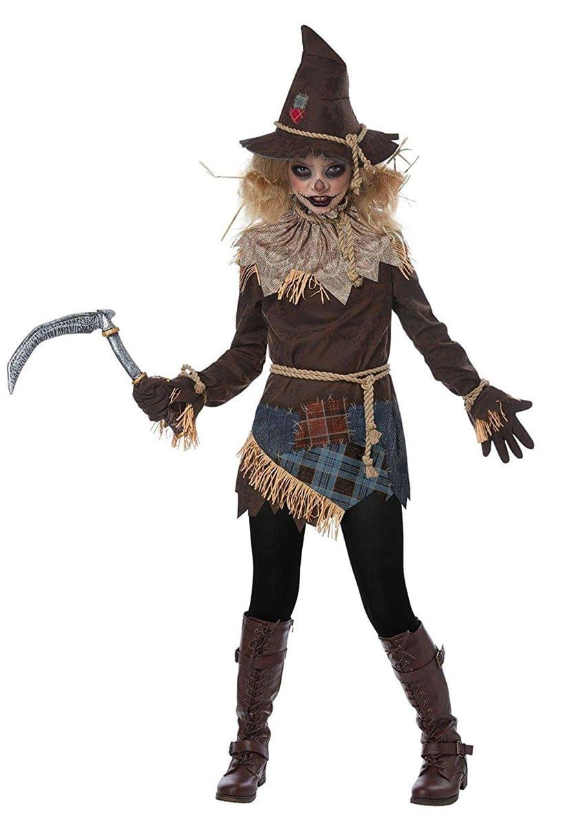 Creepy Scarecrow Child Costume, X-Large