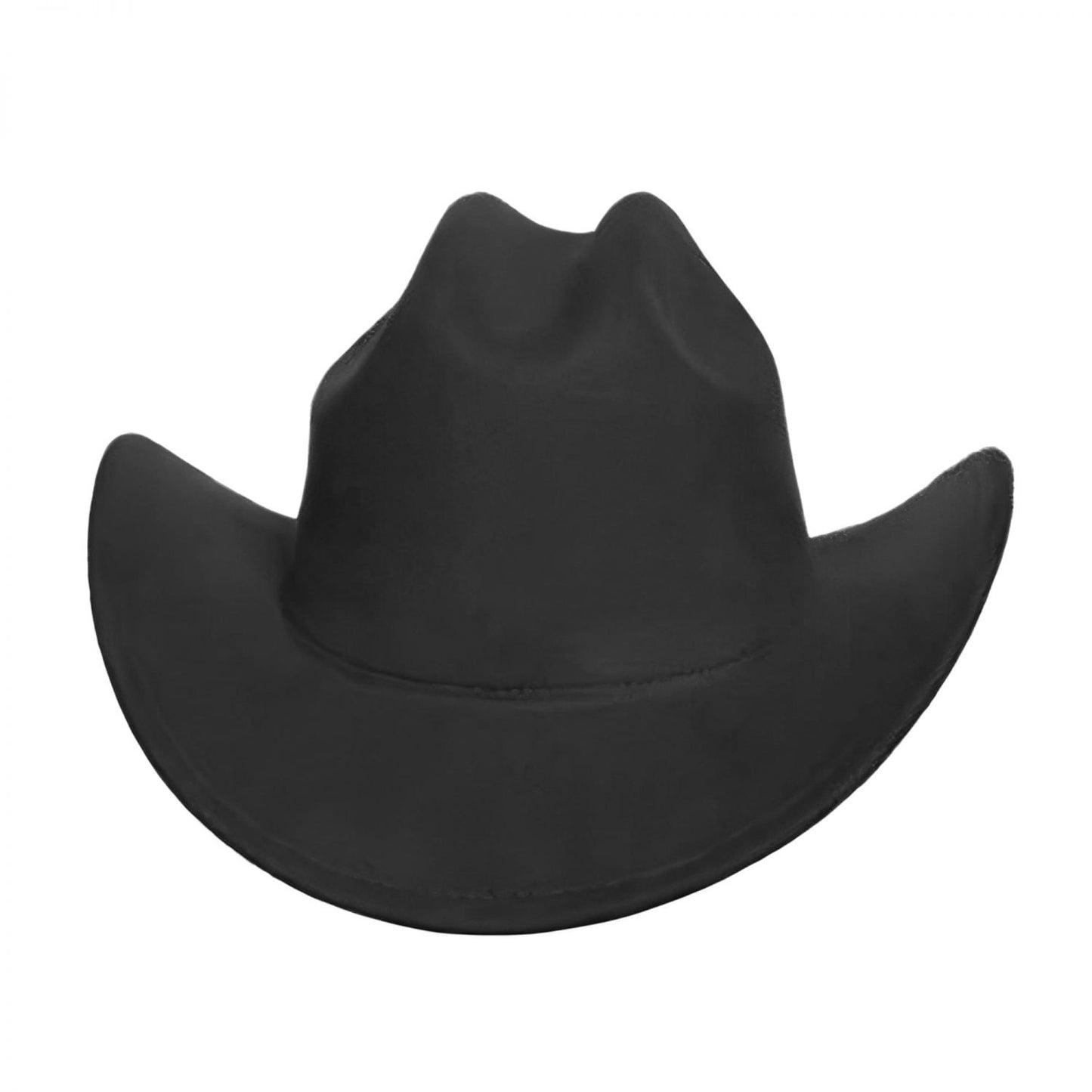 Cattleman Black Felt Adult Costume Cowboy Hat