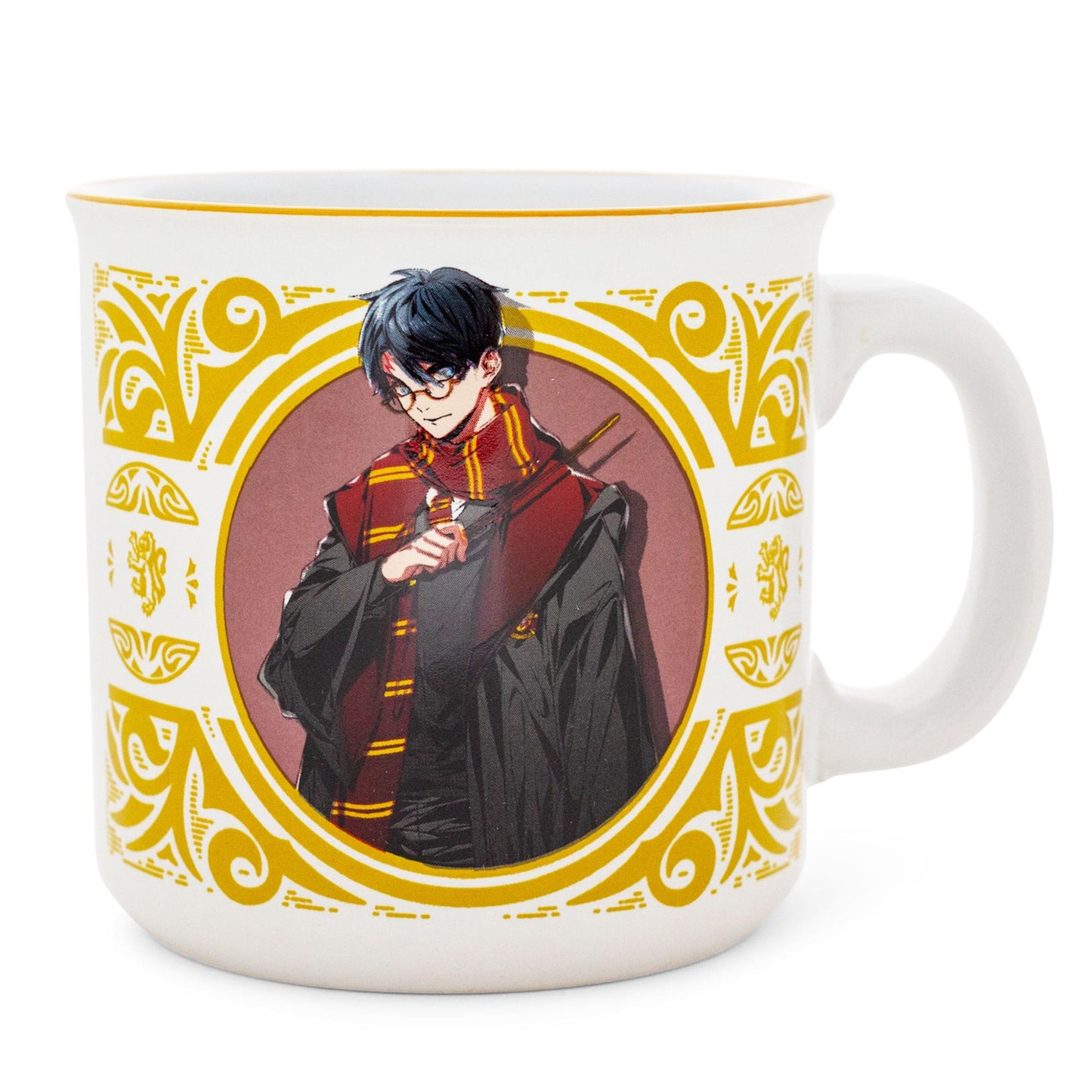 Harry Potter Anime Style Ceramic Camper Mug | Holds 20 Ounces