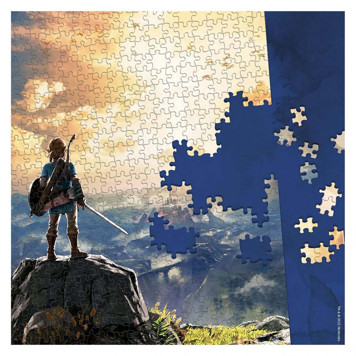 Legend of Zelda Breath of the Wild 1000 Piece Jigsaw Puzzle
