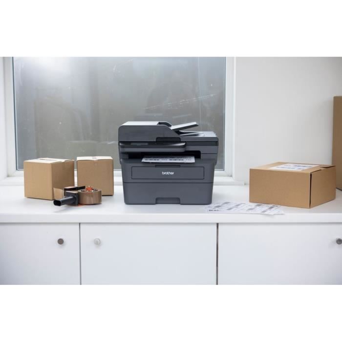 3-in-1 monochrome laser multifunction printer - BROTHER - DCP-L2660DW - Ethernet and Wifi