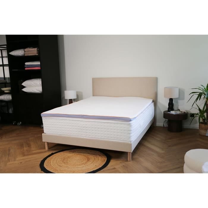 DODO mattress topper - 160x200 cm - Removable cover - ERGO LATEX