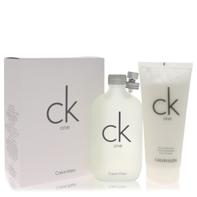 Ck One av Calvin Klein presentset -- 170 ml Eau de Toilette Spray + 170 ml Body Moisturizer (Herr)