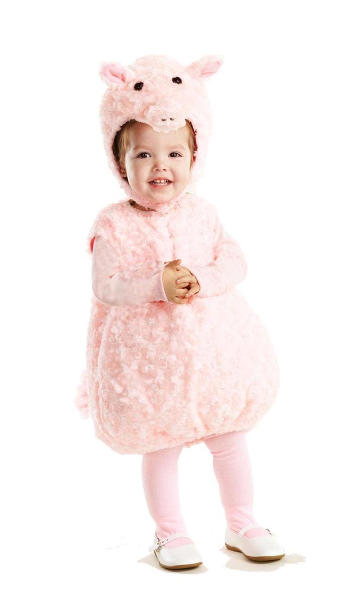 Belly Babies Pink Piglet Costume Child Toddler X-Large 4-6