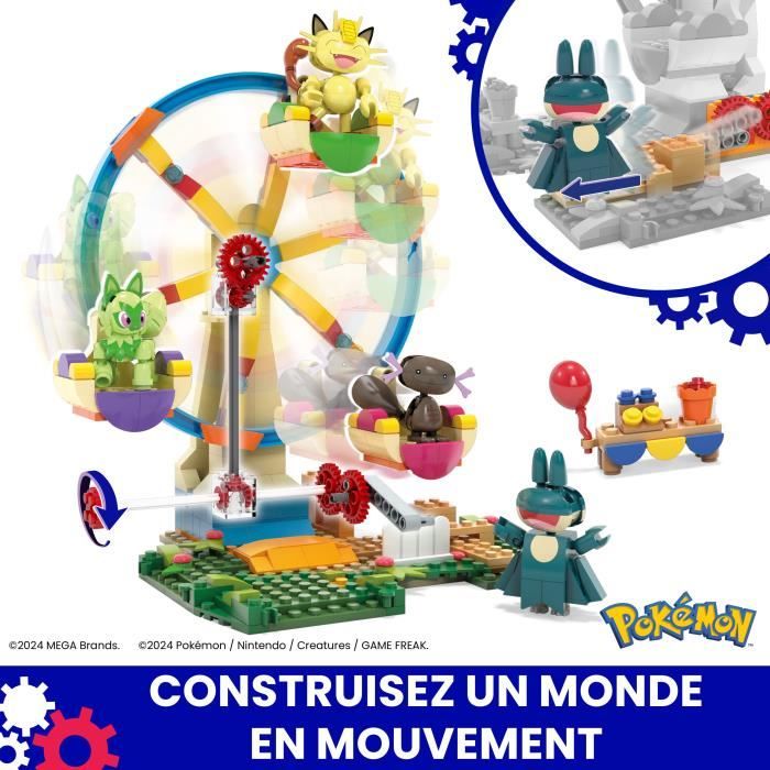 MEGA Pokémon - Ferris Wheel Box - Buildable Toy HXF80