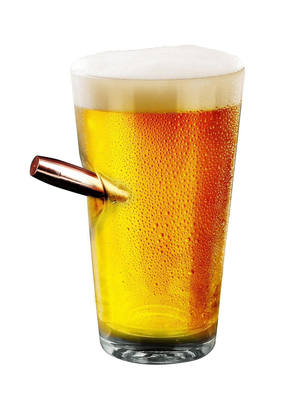 Last Man Standing | Embedded Bullet 17oz Pint Glass