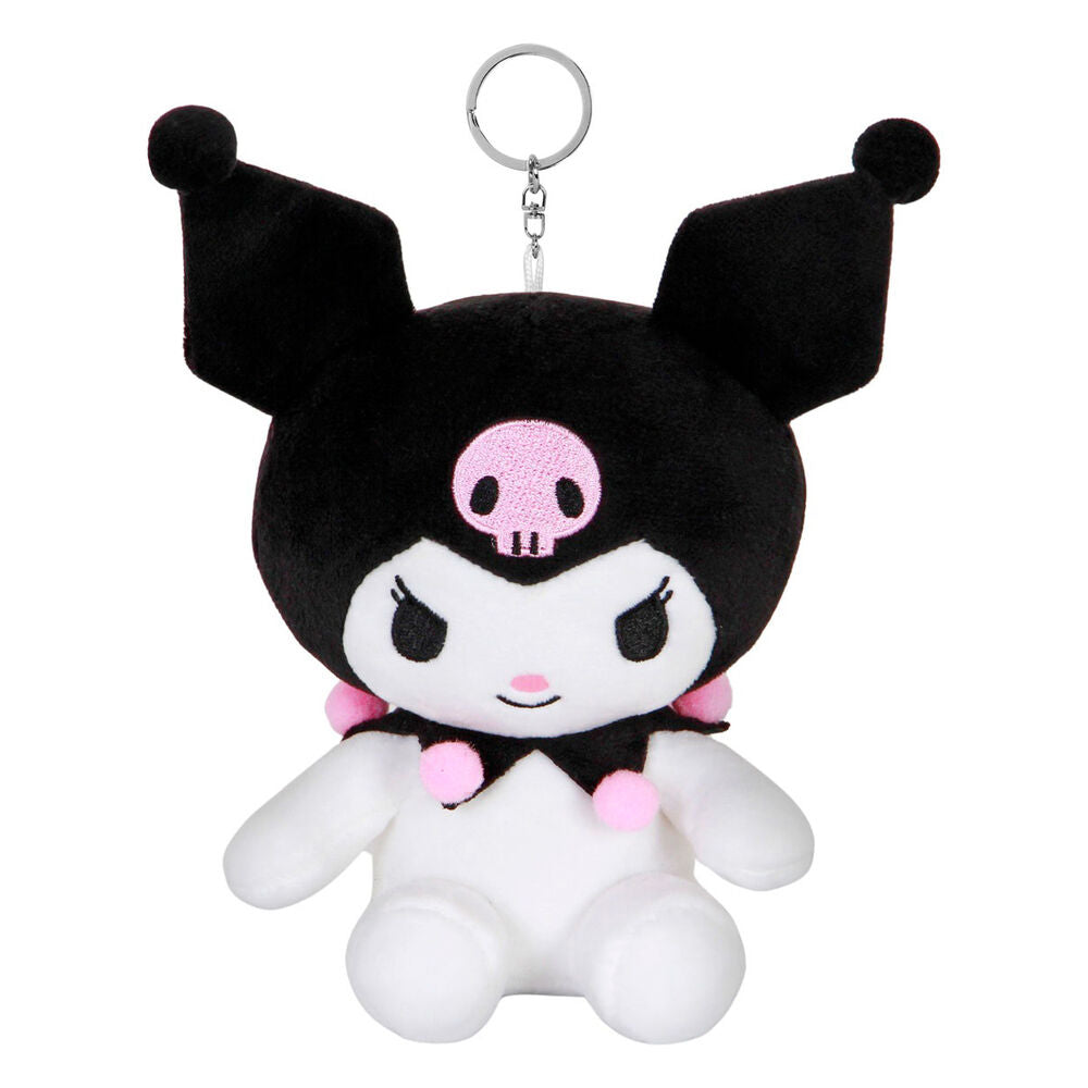 Hello Kitty Kuromi plush keychain 15cm