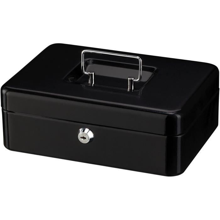 Money box - BURG WACHTER - Money 5025 Black - Key opening, black steel