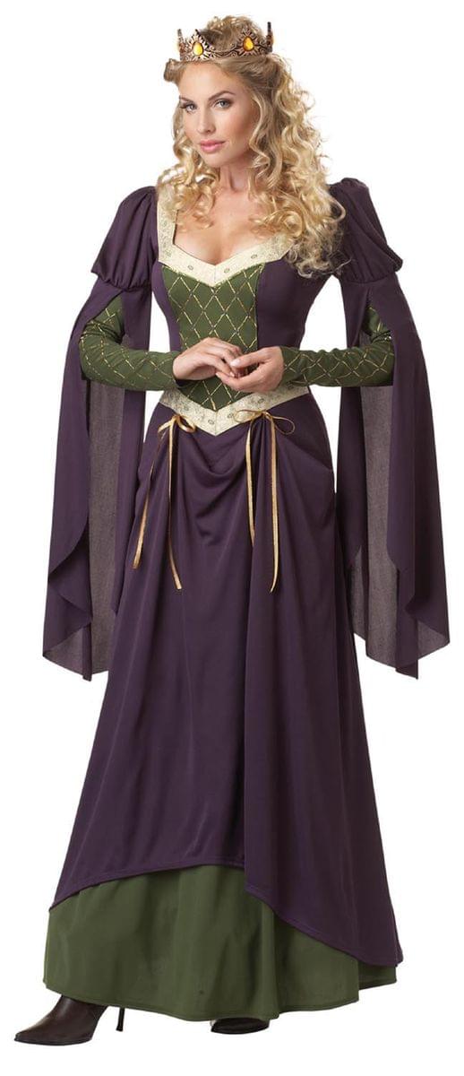 Lady In Waiting Medieval Queen Costume Adult Small 6-8