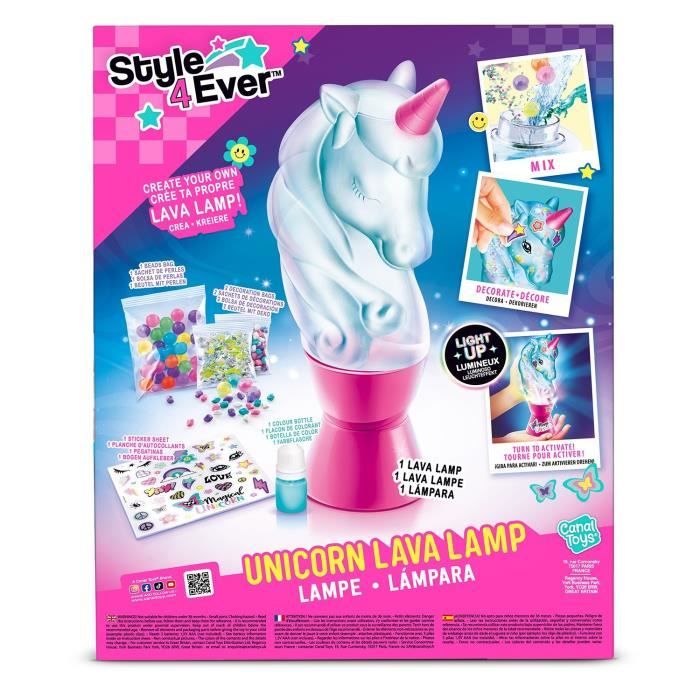 Canal Toys - Style For Ever - Lava Unicorn Lamp - OFG 297