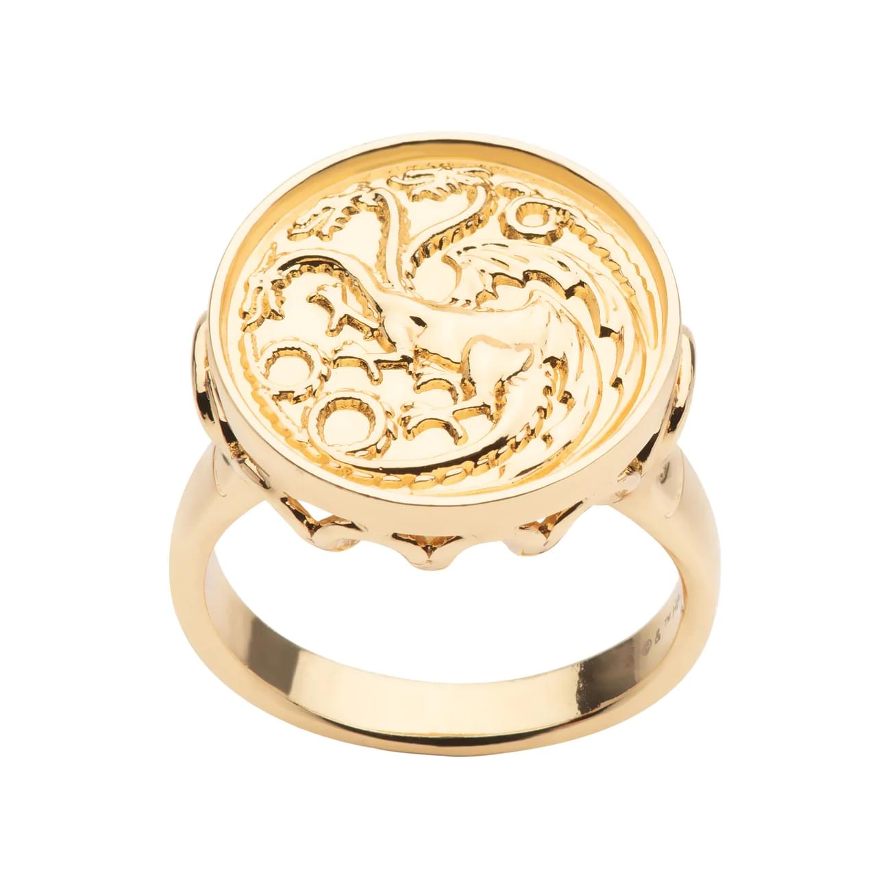 Game of Thrones House of the Dragon Targaryen Sigil King Ring | Size 10