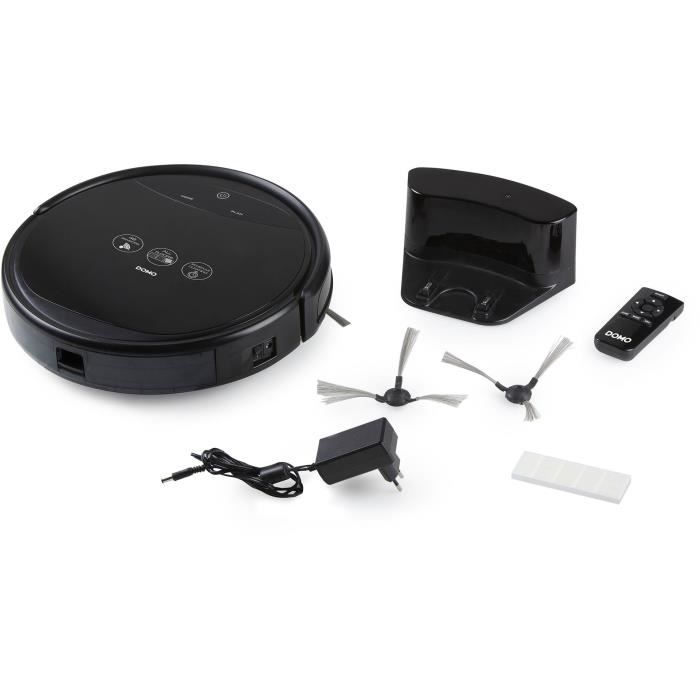 Robot vacuum cleaner with remote control - DOMO - DO7293SN - 120 min - 2000 PA - 550 ml