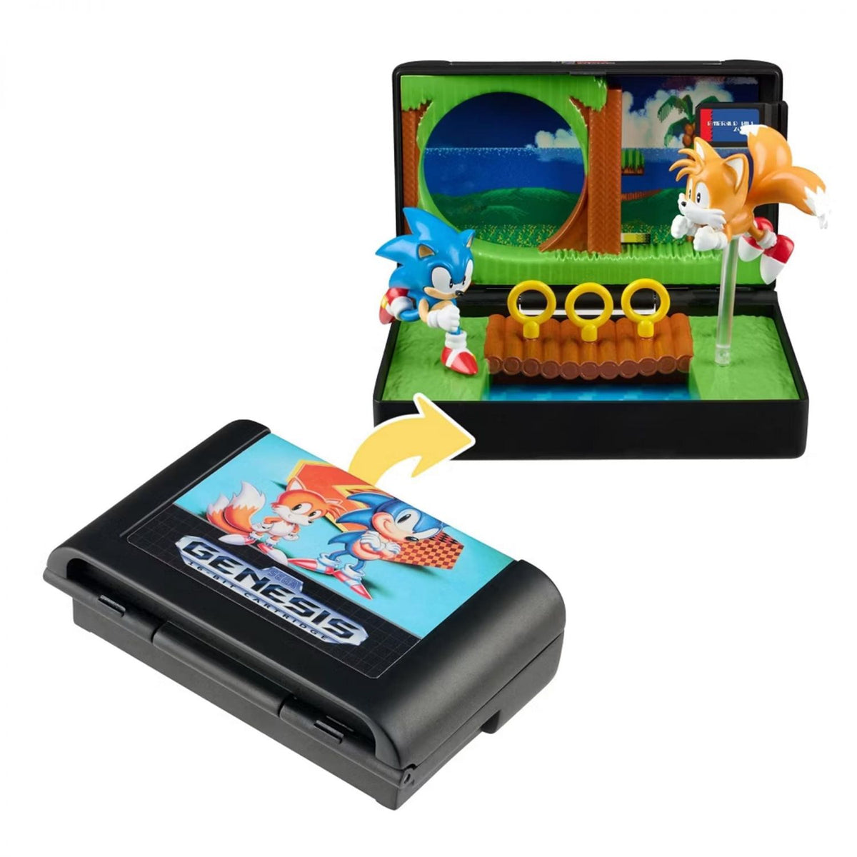 Console Heroes Sega Sonic 2 Cartridge Playset