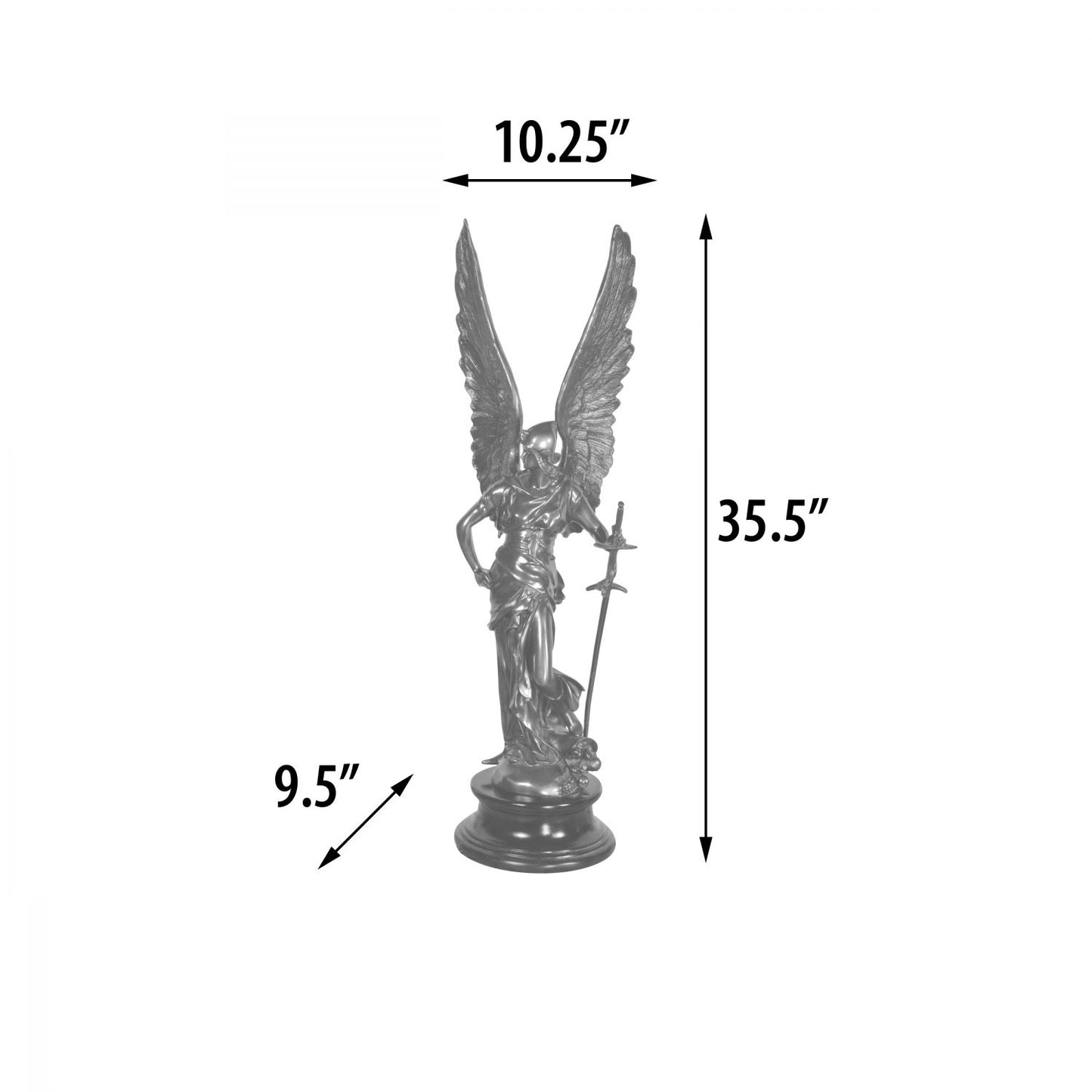 Bronzed Goddess of Victory