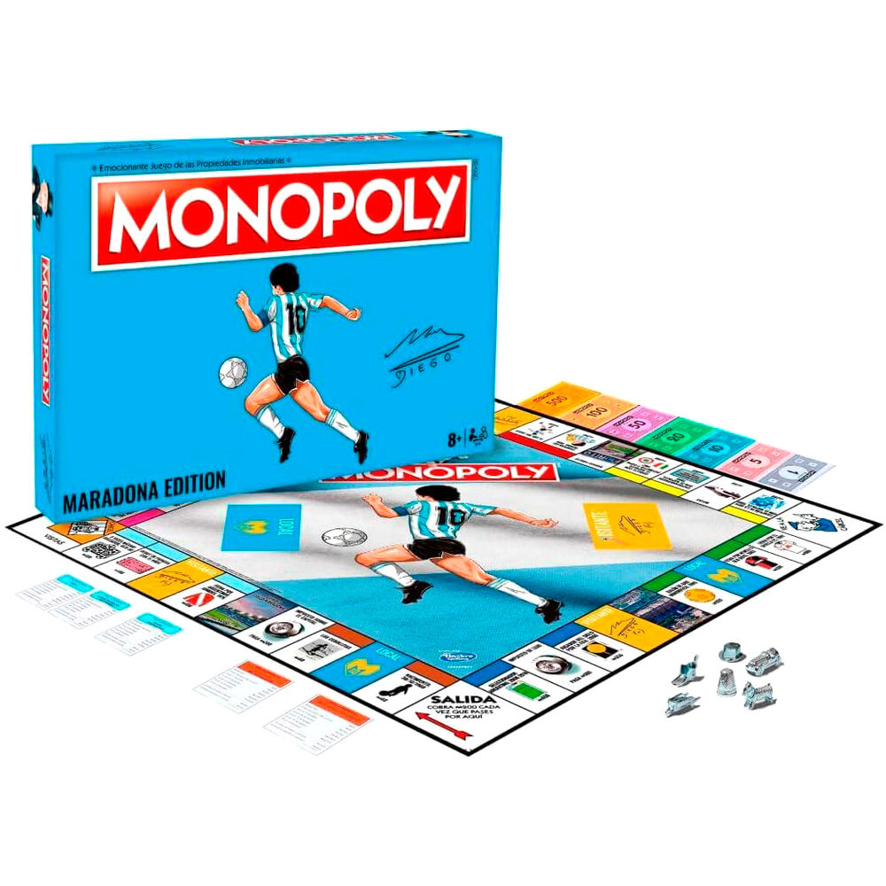 Spanish Maradona Monopoly game