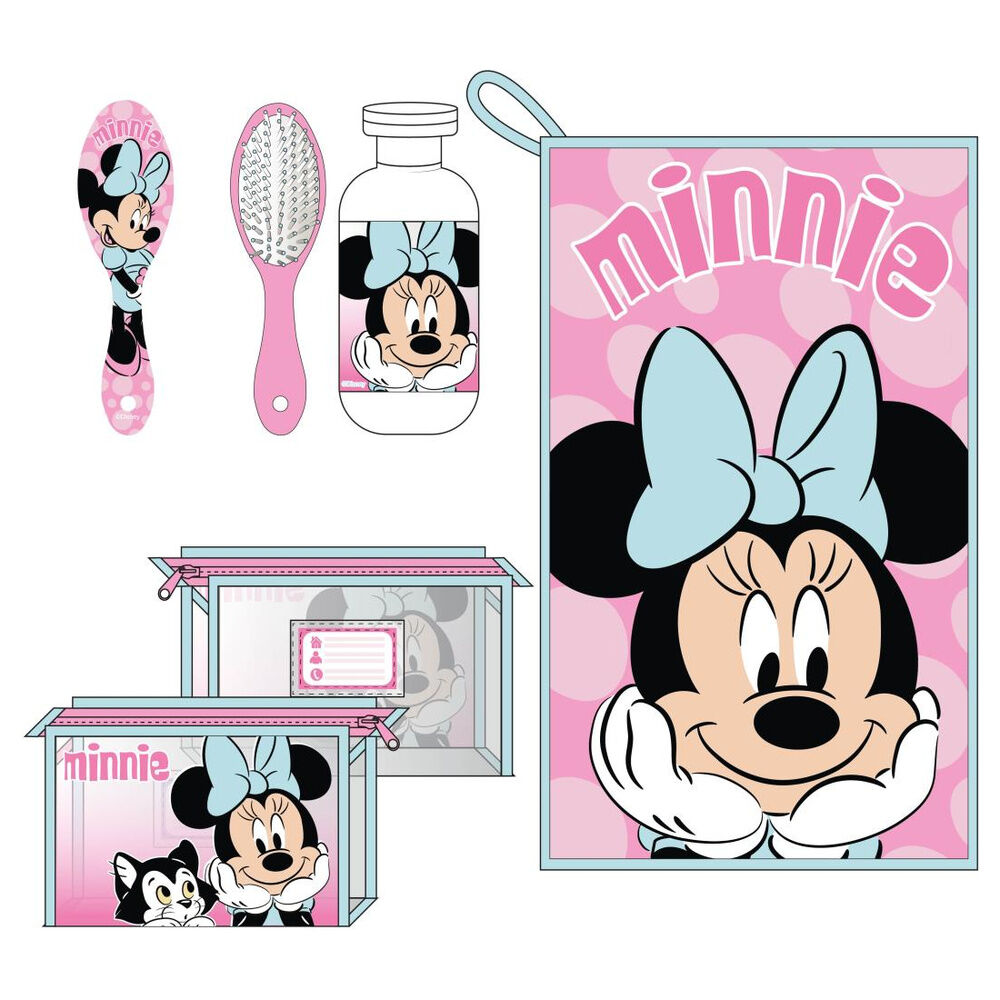 Disney Minnie toiletries bag set