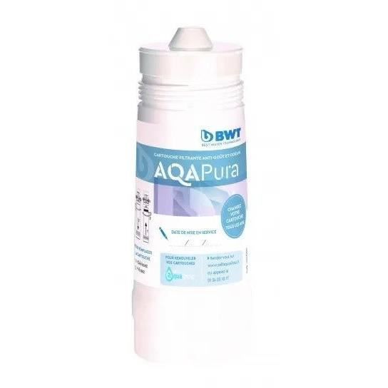Replacement cartridge - BWT - AQA PURA - Eliminates bad tastes, odors, pesticides and heavy metals