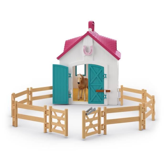 SCHLEICH 42703 Horse Club Transportable Stable Set, From 4 years old
