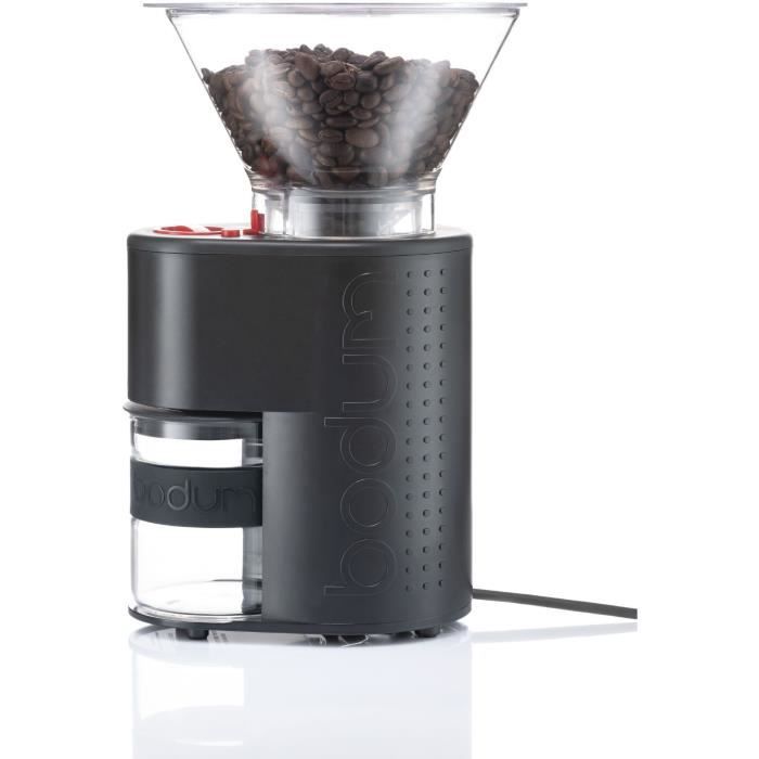 Electric coffee grinder - BODUM - BISTRO 10903-01EURO-3 - Stainless steel grinder
