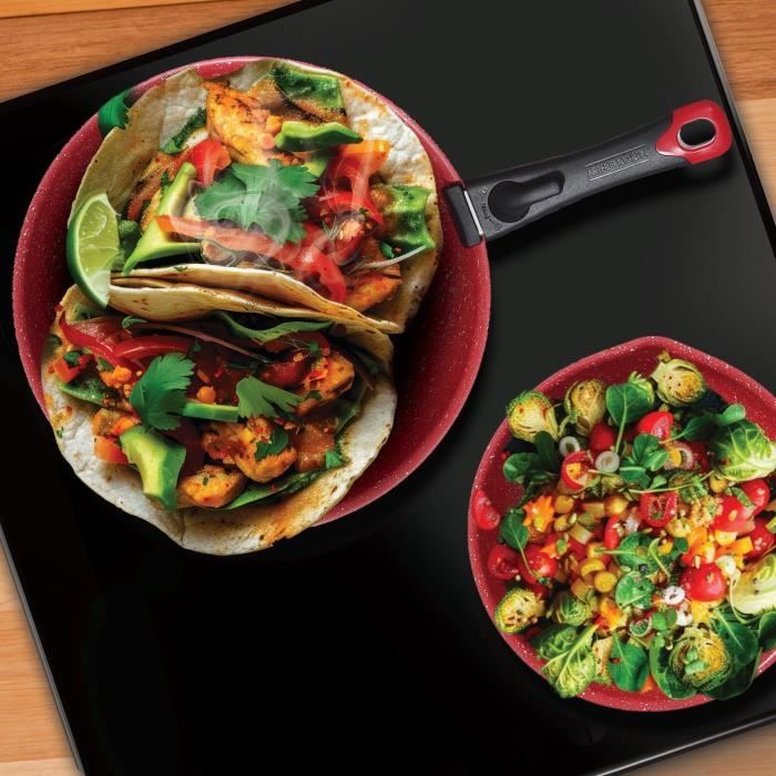 Cookware set - ARTHUR MARTIN - AMR41 - 10-piece cookware set - All hobs including induction