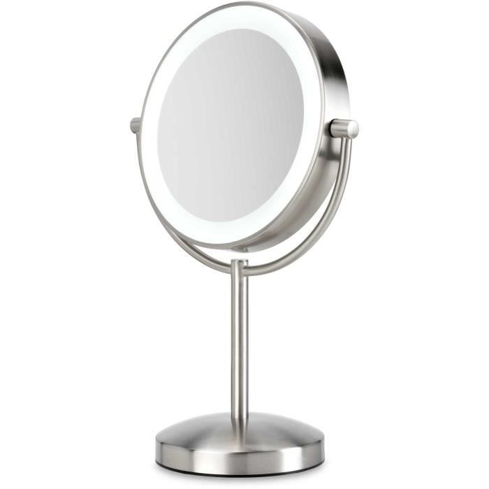 LED slimline mirror has two Babyliss 9437e faces
