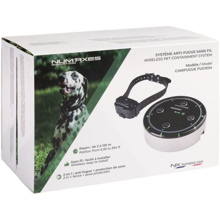 Complete anti-escape set - NUM'AXES - CANIFUGUE FUG1034 - Black