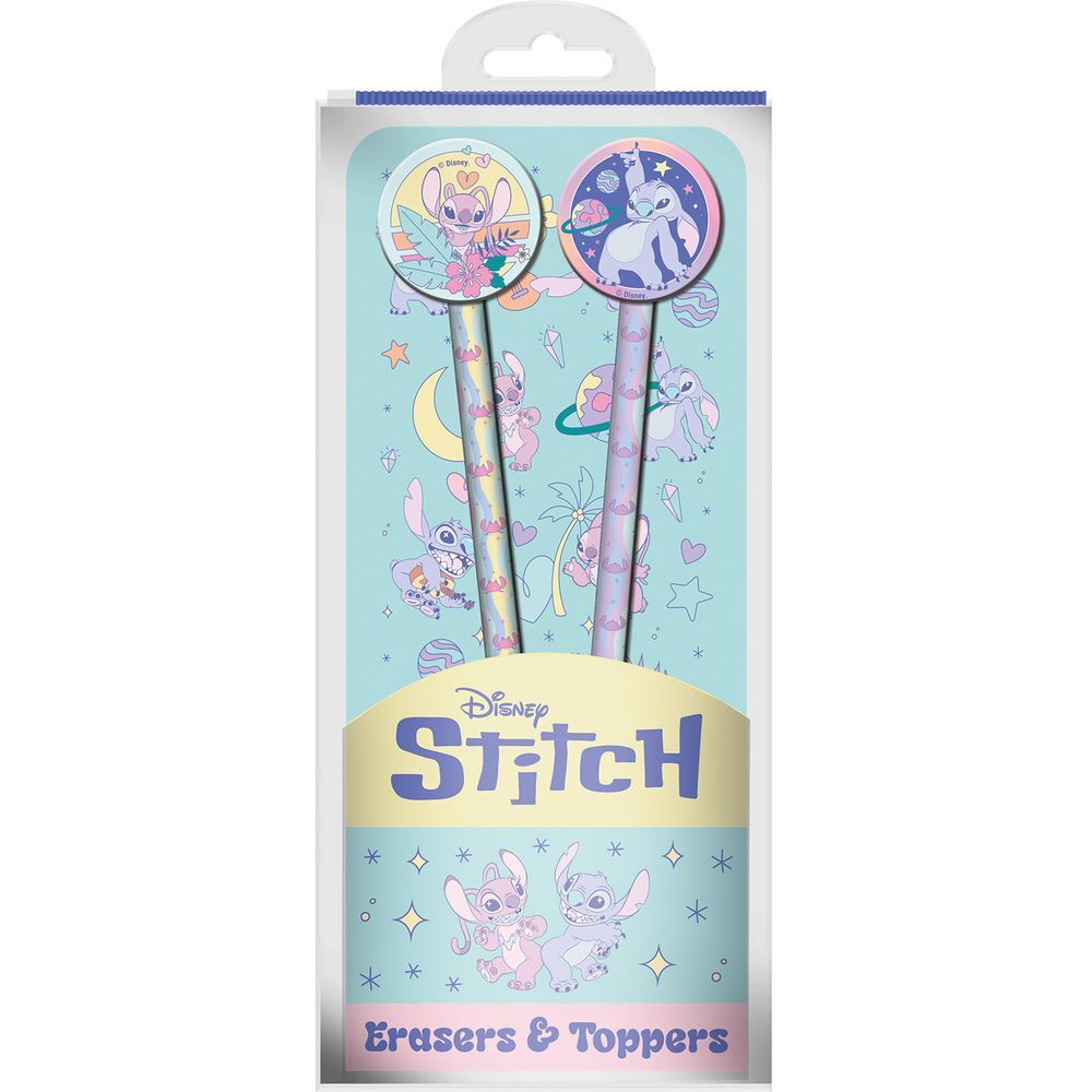 Disney Angel & Stitch Pencil with eraser topper