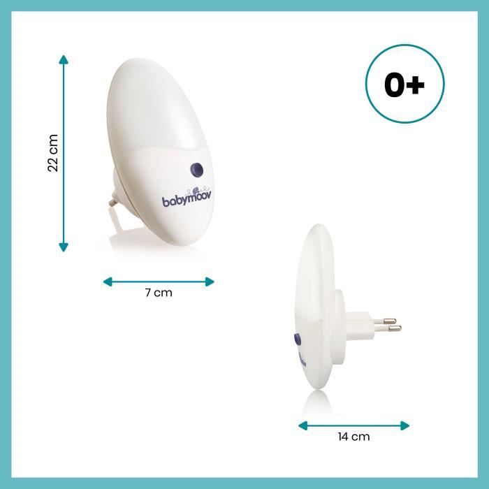 BABYMOOV Wall-mounted night light