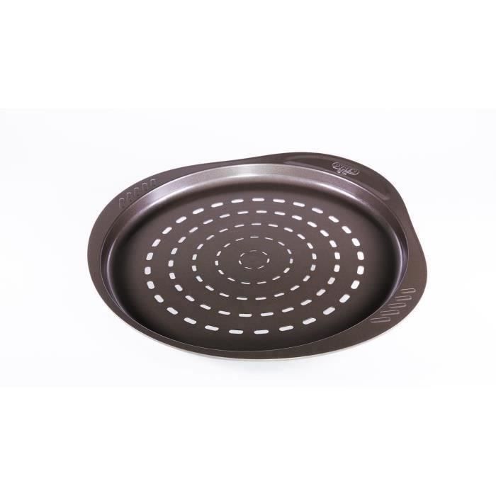 Pizza dish - PYREX - 1452055 - Perforated metal - 32 cm