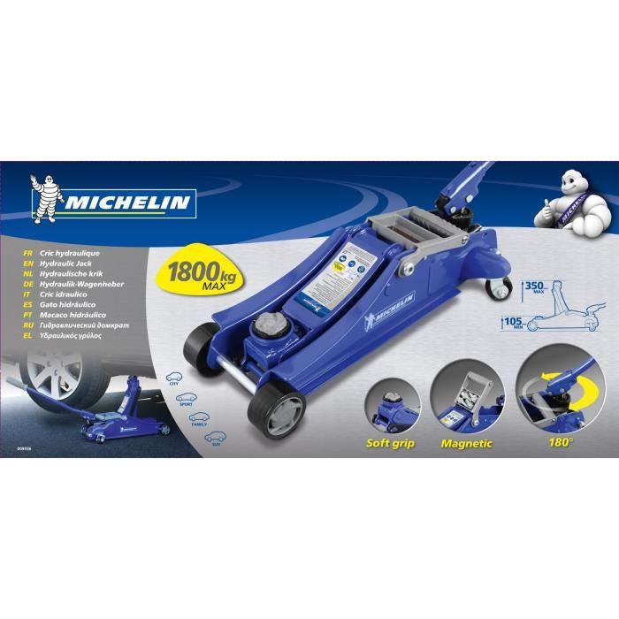 MICHELIN Hydraulic Jack Ultra Flat Rake 1800 Kg