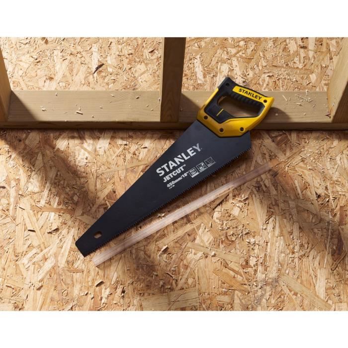 Hand Saw - STANLEY - 2-20-180 - Jetcut - Blade Armor - Speciale Parquet 450 mm