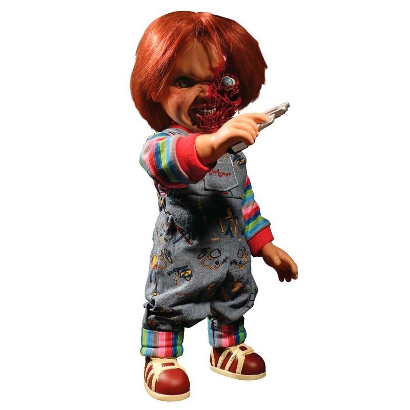 Chucky Childs Play 3 Chucky Pizza Face talking figure 38cm