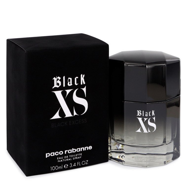 Black XS av Paco Rabanne Eau De Toilette Spray (2018 Ny förpackning) 3,4 oz (Herr)