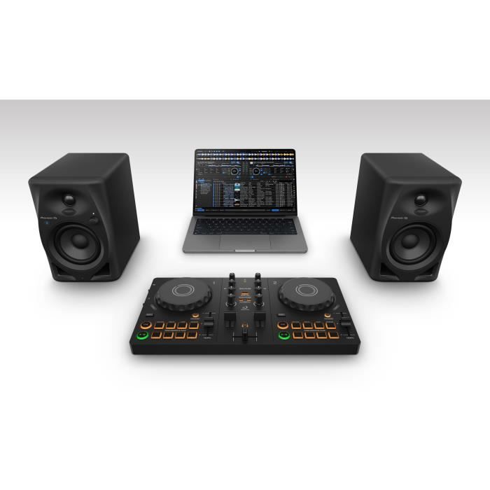 2-Channel DJ Controller - PIONEER DJ - DDJ-FLX2 - Compact - Lightweight - USB Powered