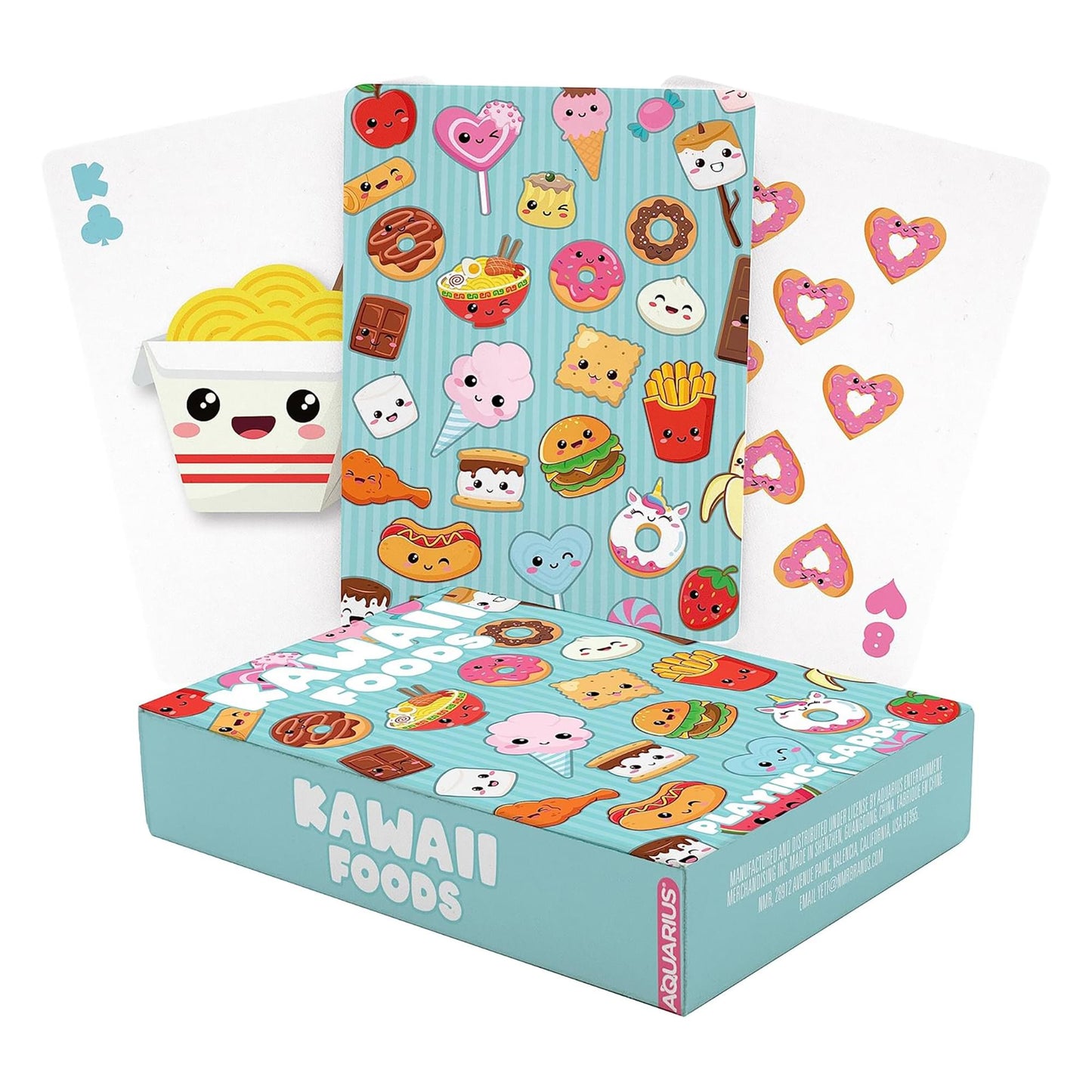 Kawaii Foods Playing Cards